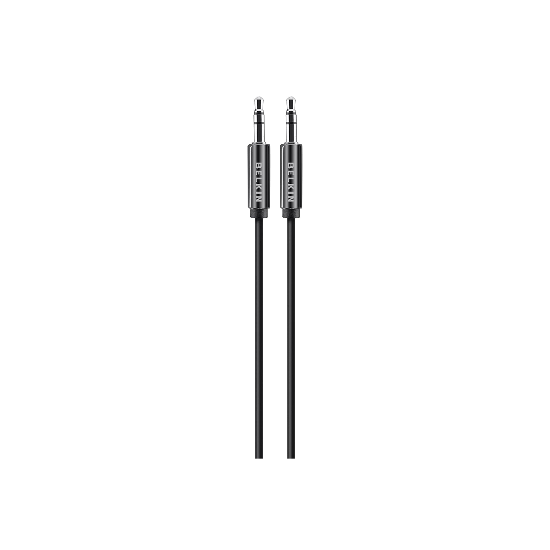 كابل صوت ستيريو من بيلكين AV10104BT1.8M - أسود كابل صوت ستيريو من بيلكين AV10104BT1.8M - أسود